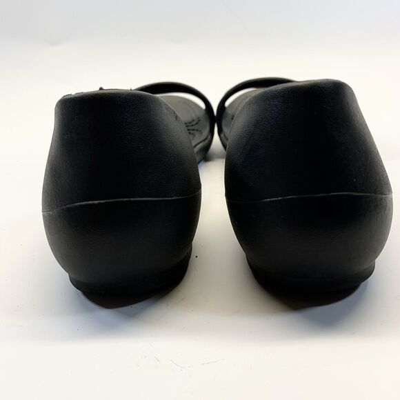 Crocs Iconic Comfort Classic Clogs Women’s 6 Black Banyan Slip On - Picture 3 of 6